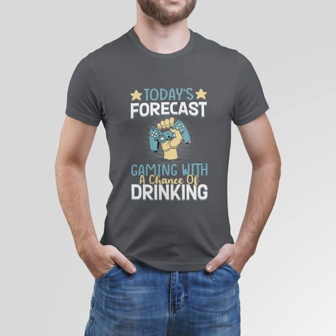 Today's forecast, gaming with a chance of drinking
