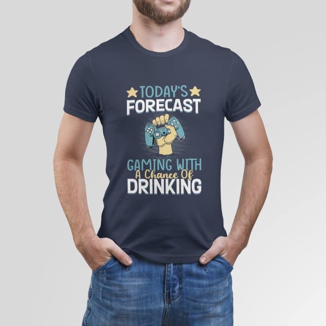 Today's forecast, gaming with a chance of drinking