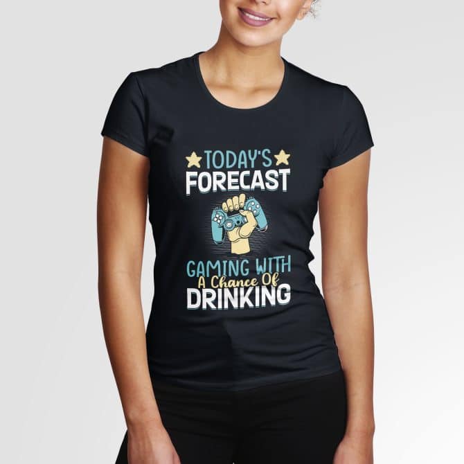 Today's forecast, gaming with a chance of drinking