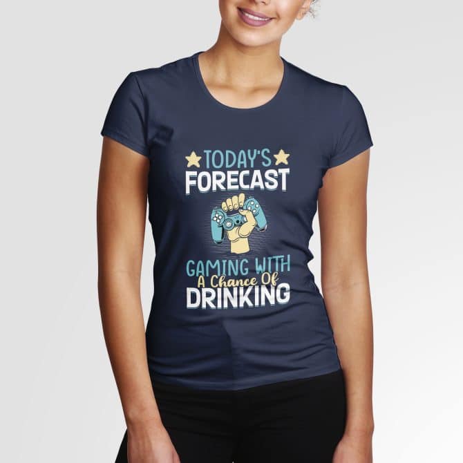 Today's forecast, gaming with a chance of drinking