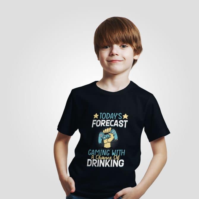 Today's forecast, gaming with a chance of drinking