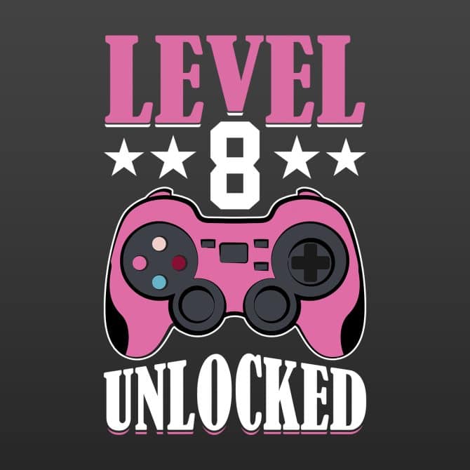 Level 8 unlocked