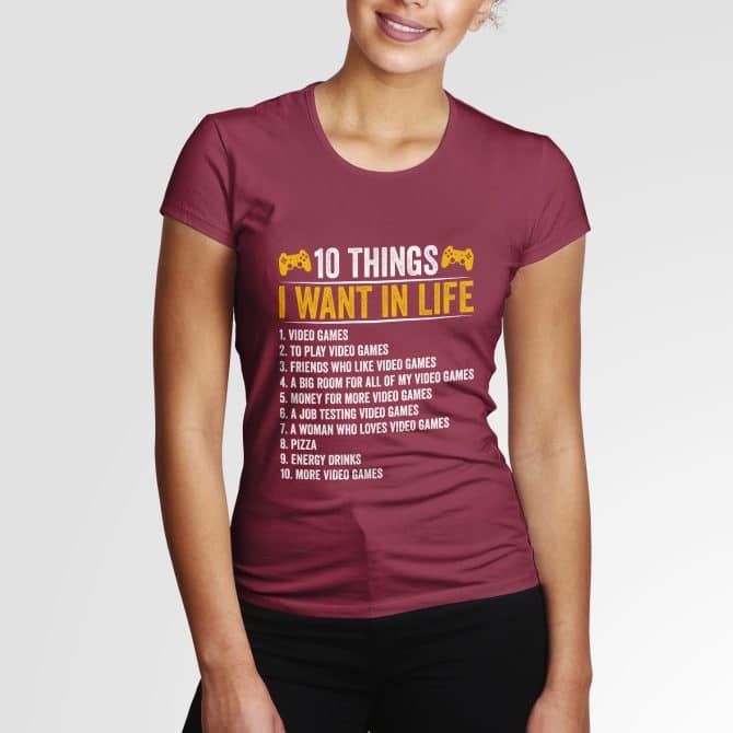 10 things I want in life