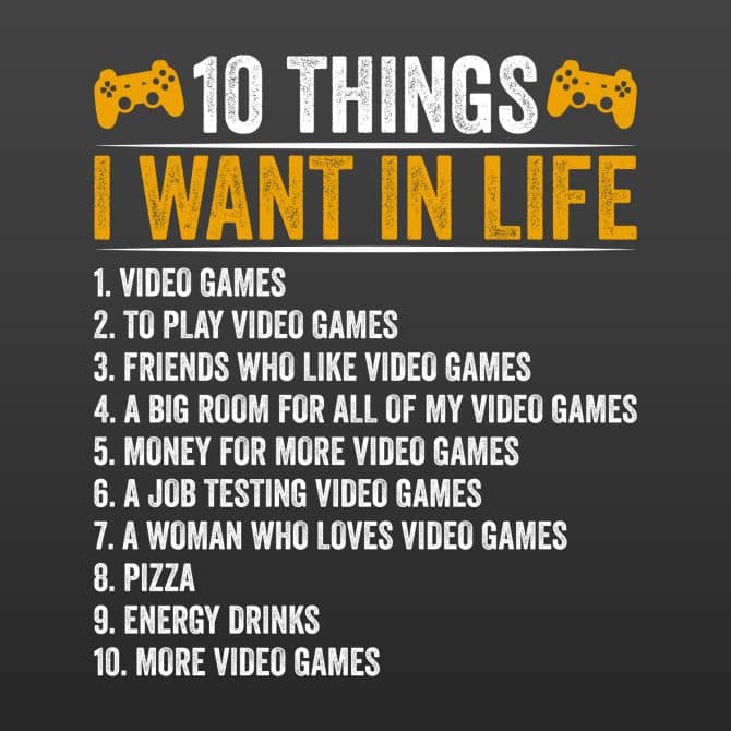 10 things I want in life