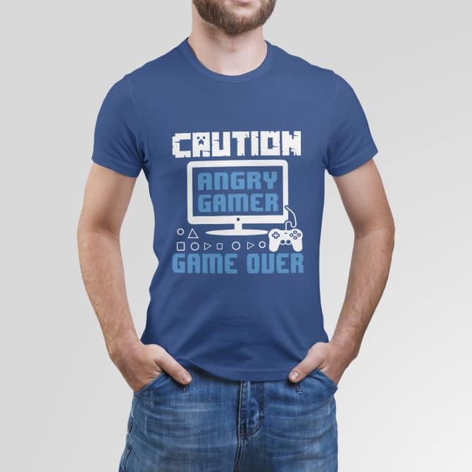 Caution Angry Gamer