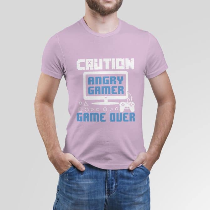 Caution Angry Gamer