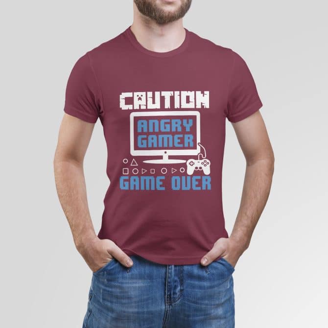 Caution Angry Gamer