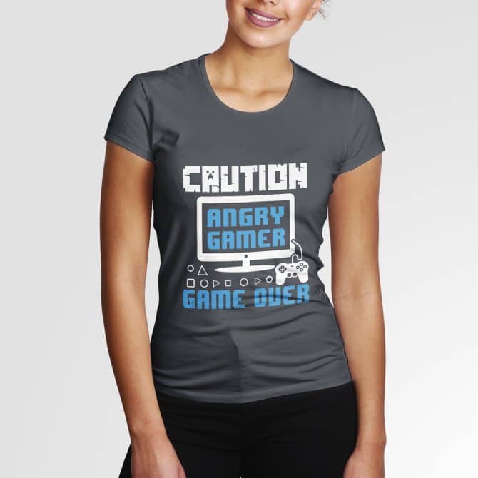 Caution Angry Gamer