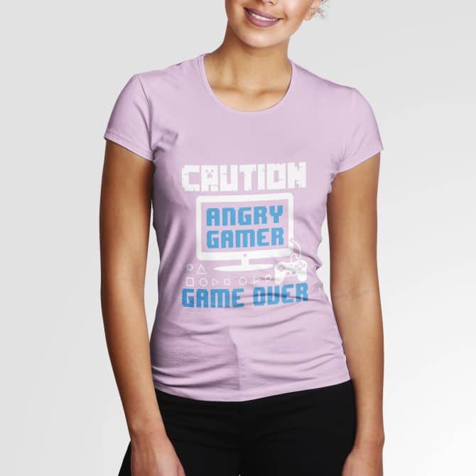 Caution Angry Gamer
