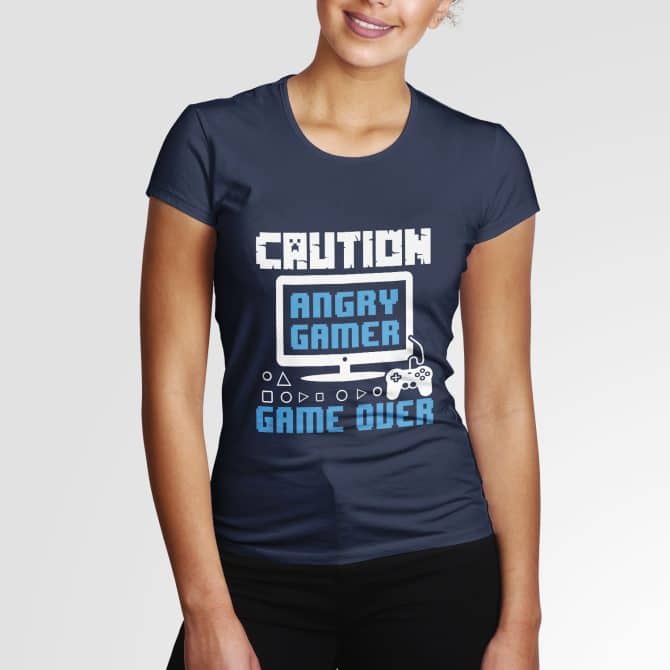 Caution Angry Gamer