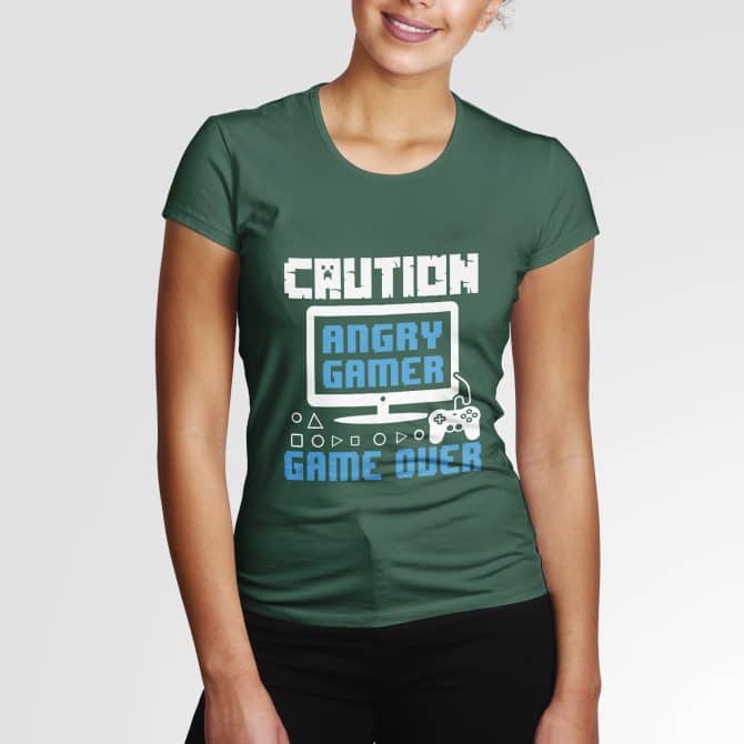 Caution Angry Gamer