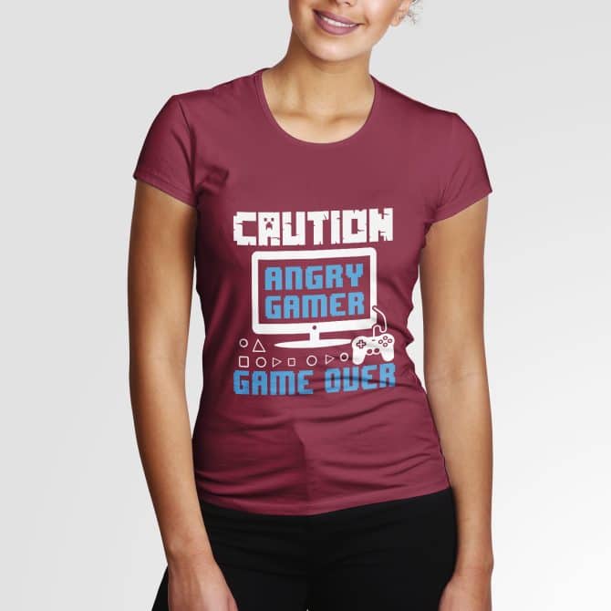 Caution Angry Gamer