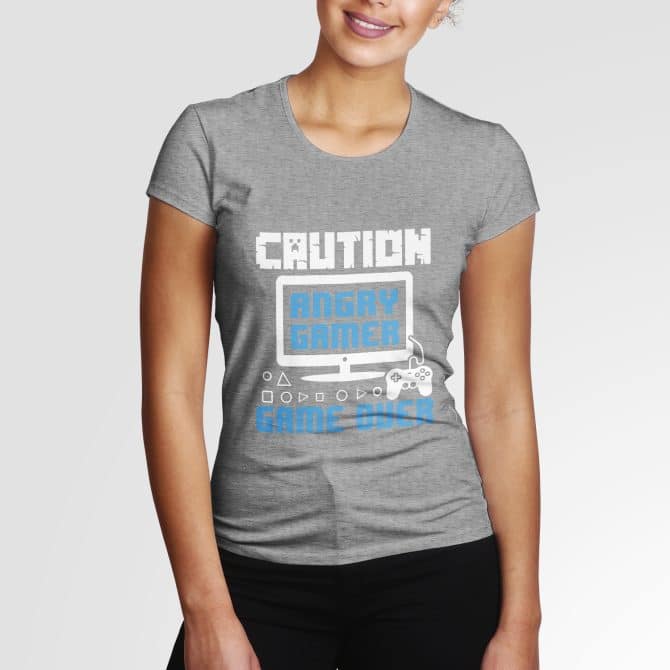 Caution Angry Gamer
