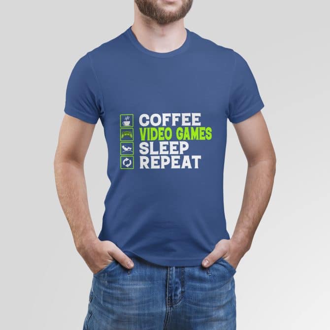 Coffee, Video Games, Sleep, Repeat