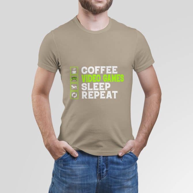 Coffee, Video Games, Sleep, Repeat