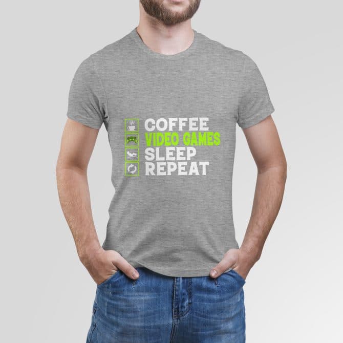 Coffee, Video Games, Sleep, Repeat