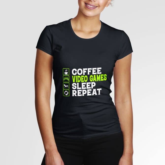 Coffee, Video Games, Sleep, Repeat