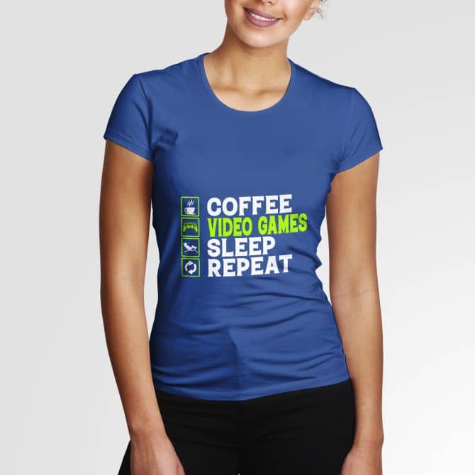 Coffee, Video Games, Sleep, Repeat