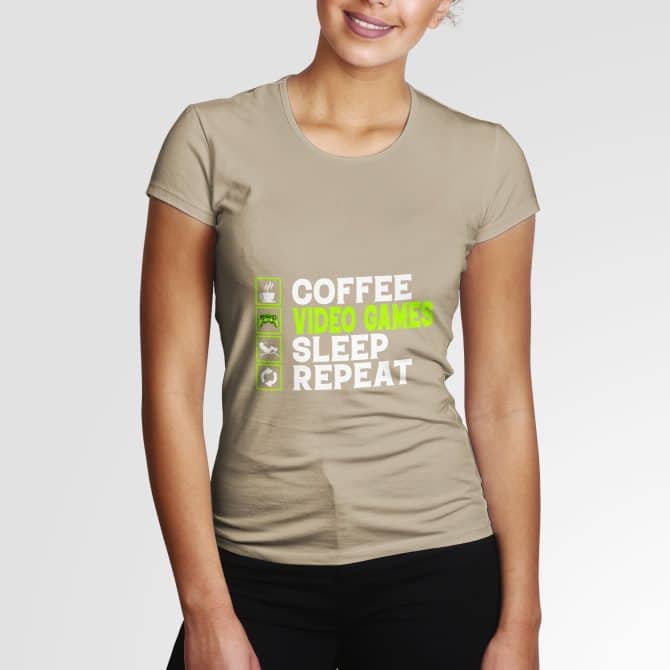 Coffee, Video Games, Sleep, Repeat