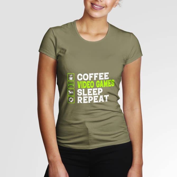 Coffee, Video Games, Sleep, Repeat