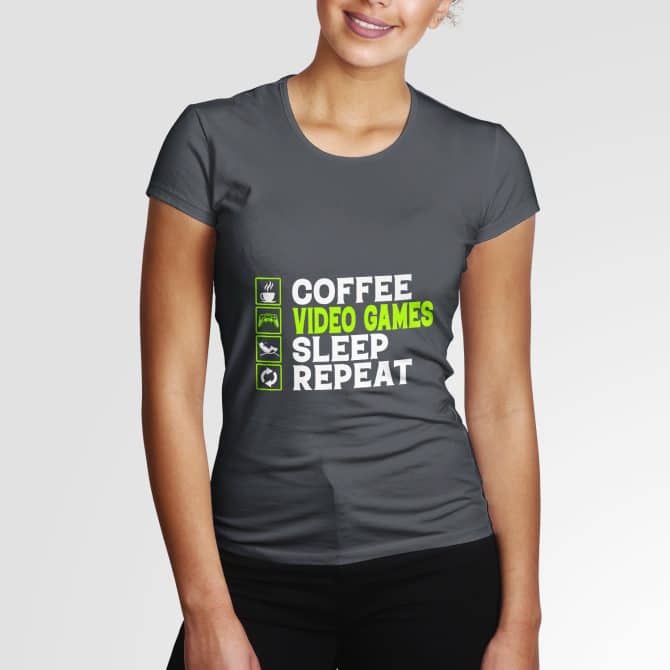 Coffee, Video Games, Sleep, Repeat