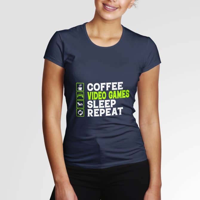 Coffee, Video Games, Sleep, Repeat