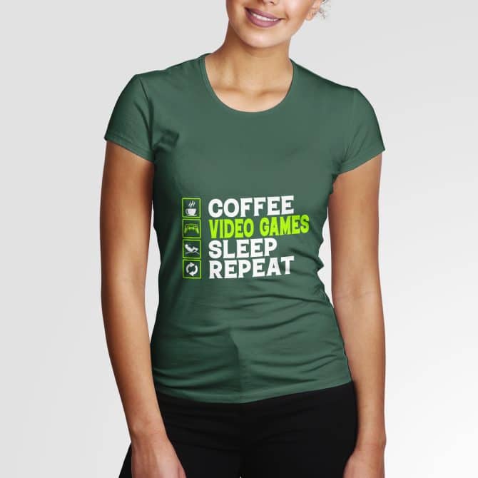 Coffee, Video Games, Sleep, Repeat