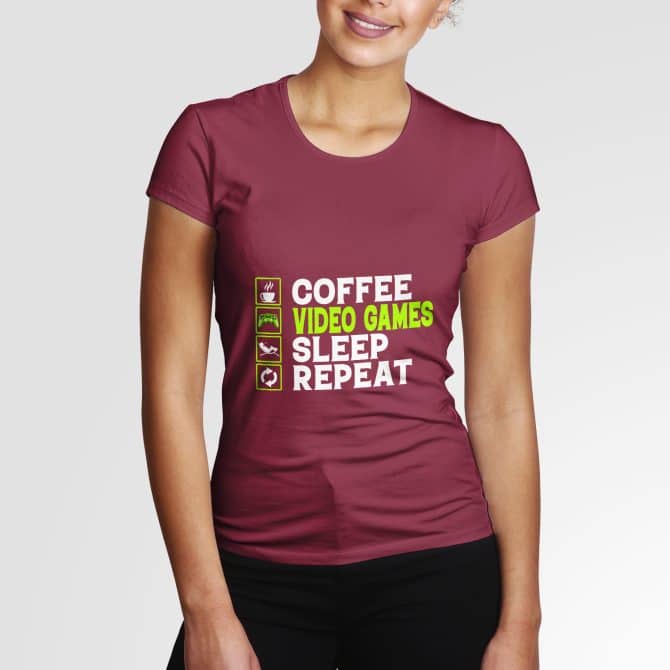 Coffee, Video Games, Sleep, Repeat