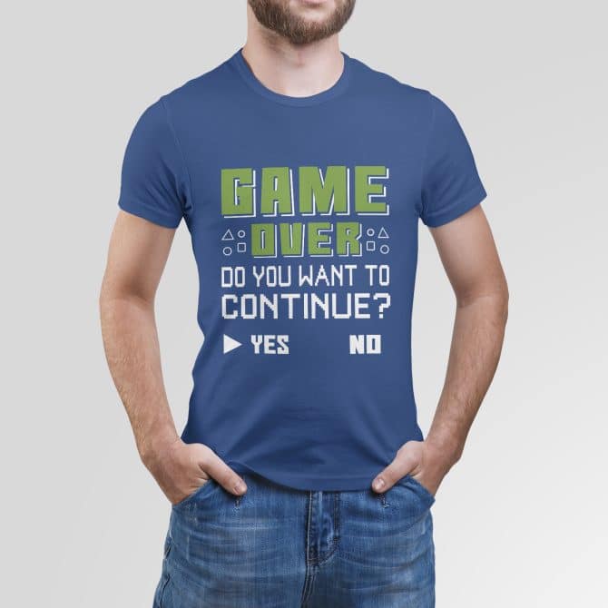 Game over, do you want to continue?