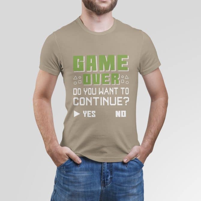 Game over, do you want to continue?