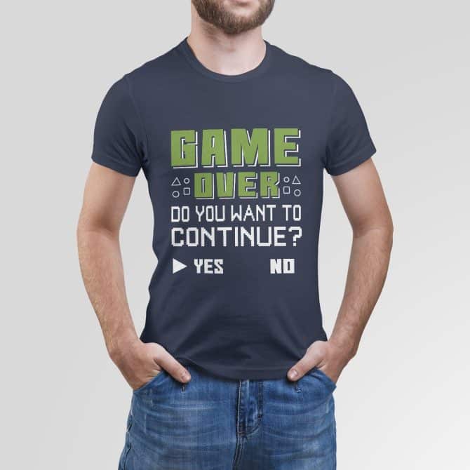 Game over, do you want to continue?