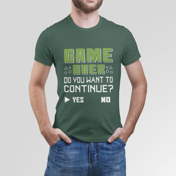 Game over, do you want to continue?