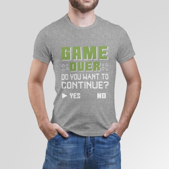 Game over, do you want to continue?