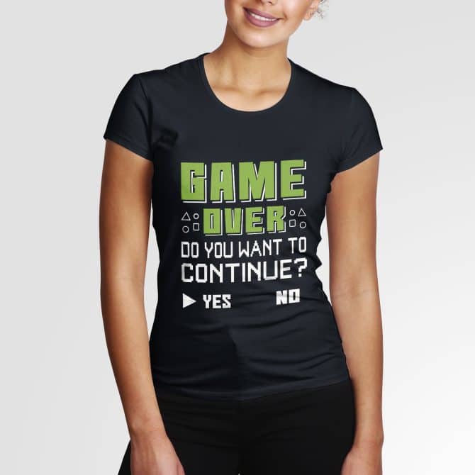 Game over, do you want to continue?