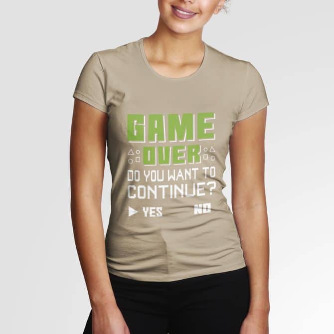 Game over, do you want to continue?