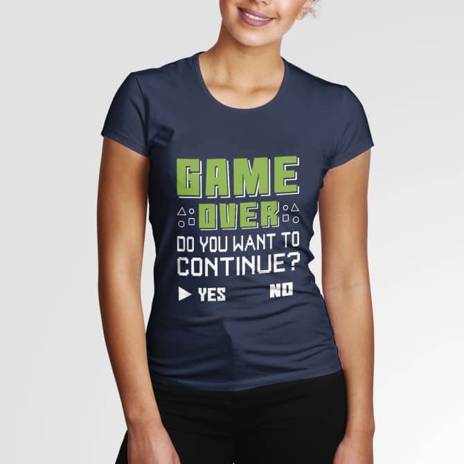 Game over, do you want to continue?
